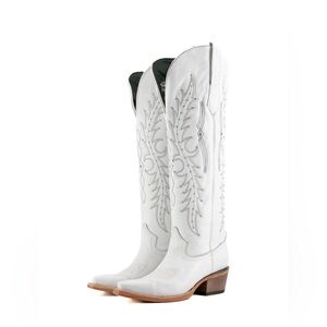 🔥NIB W/Tags ROCKEM Paulina Tall Wide Calf Friendly Snip Toe Cowgirl Boots Size 7